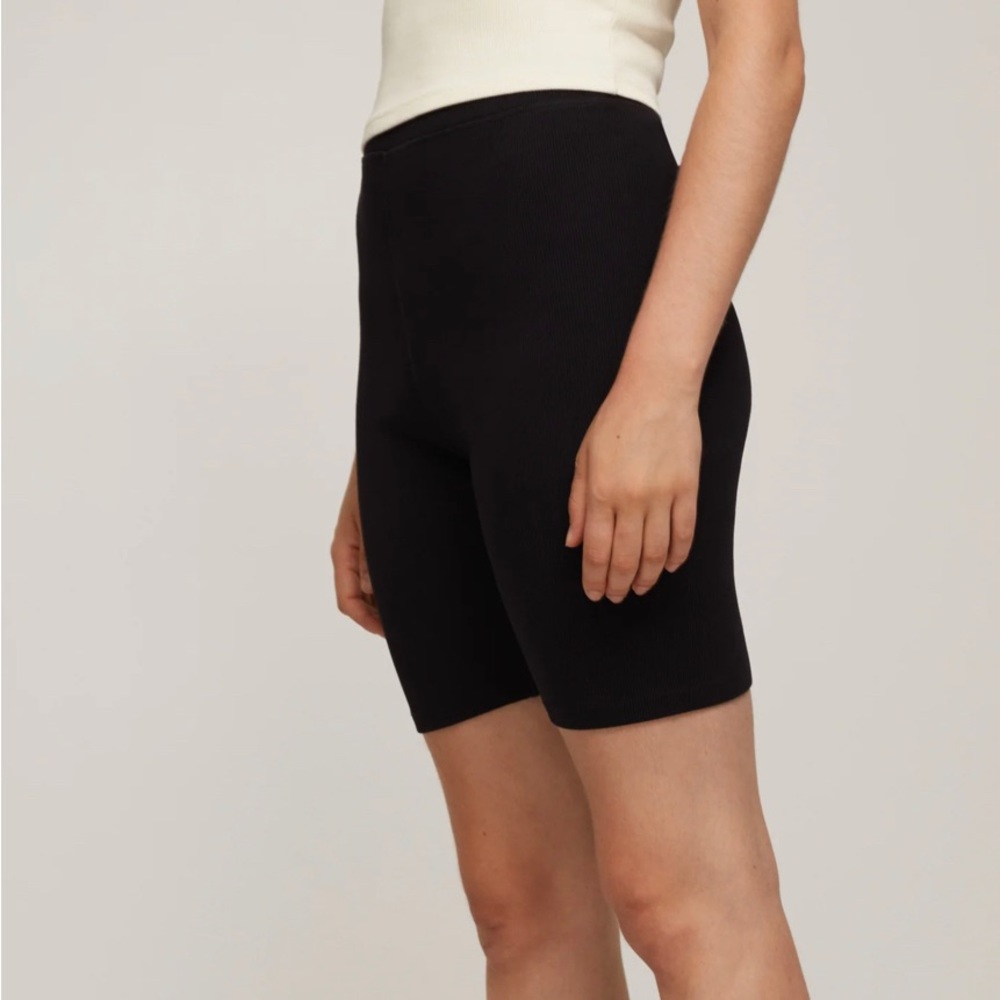 For Days Organic Cotton Ribbed Bike Shorts